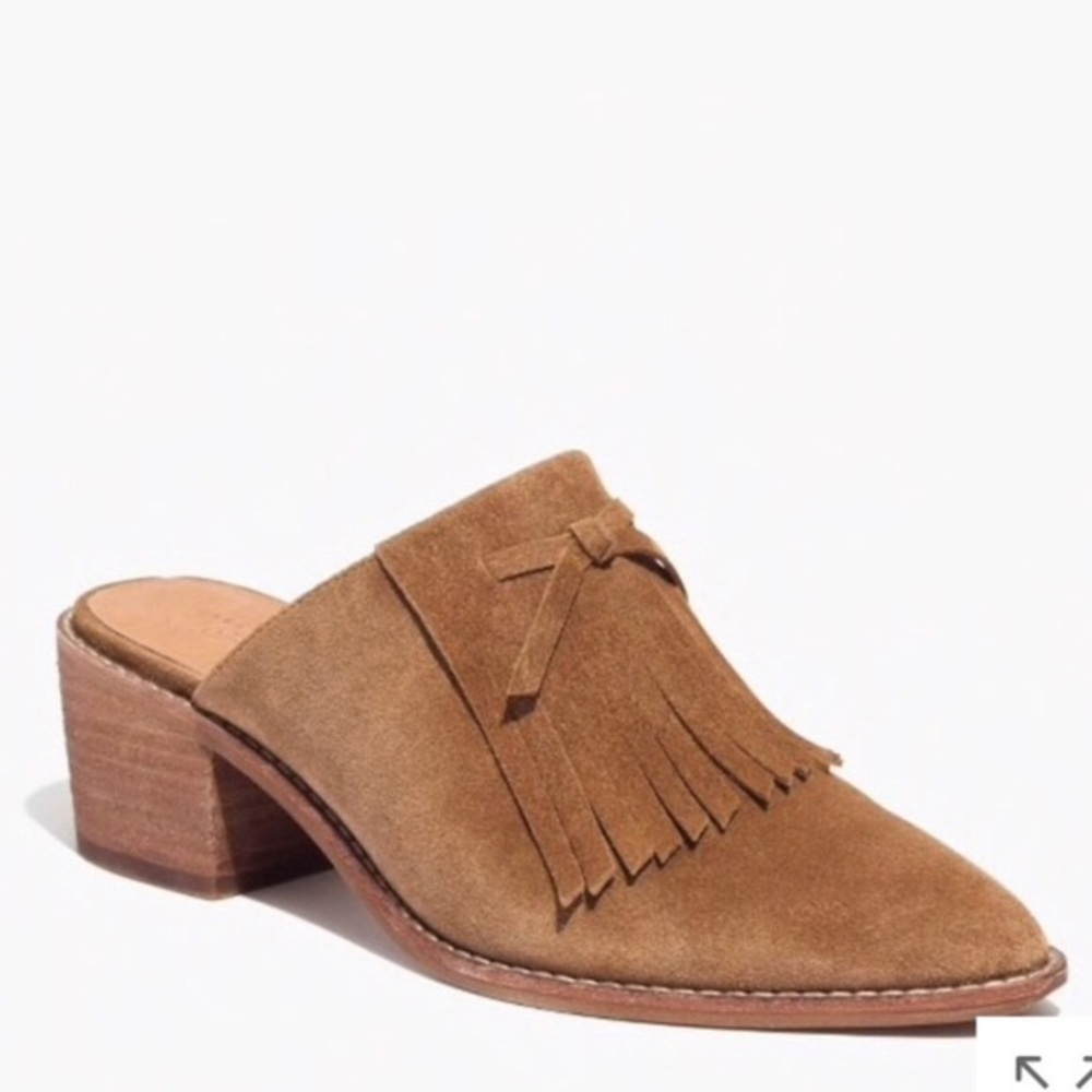 Madewell Fringe Mules